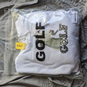 Golf Wang Goat hoodie white.